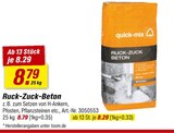 Aktuelles Ruck-Zuck-Beton Angebot bei toom Baumarkt in Lübeck ab 8,29 €