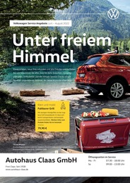 Volkswagen Prospekt für Burscheid, Rheinl: Endlich wieder Sommer, 1 Seite, 01.06.2022 - 31.08.2022