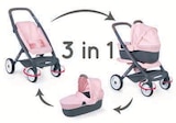 Maxi cosi combi poussette + landau 3 en 1 - Smoby dans le catalogue Hyper U