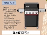 Spirit E-435 GBS Angebote von Gasgrill bei Metro Laatzen für 797,29 €