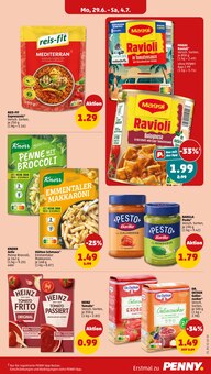Ravioli im Penny Prospekt "Wer günstig will, muss Penny." mit 46 Seiten (Erfurt)