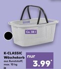 Wäschekorb im Kaufland Prospekt Wäschekorb von K-CLASSIC im aktuellen Kaufland Prospekt für 3,99 €