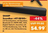Aktuelles Soundbar »HT-SB100« Angebot bei Kaufland in Aurich ab 54,99 €