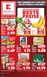 Aktueller Kaufland Prospekt, "Hier bin ich richtig", mit Angeboten der Woche, gültig von 10.09.2026 bis 10.09.2026