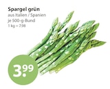 Aktuelles Spargel grün Angebot bei V-Markt in München ab 3,99 €