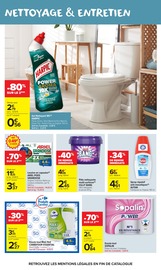 Promos WC dans le catalogue "Carrefour market" de Carrefour Market WC en promo dans le catalogue Carrefour Market à la page 45