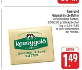 Original Irische Butter im Angebot bei EDEKA in Schwabach Original Irische Butter Angebote von kerrygold bei EDEKA Schwabach für 1,49 €