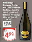 Prosecco Treviso DOC Vino Frizzante Angebote von Villa Rillago bei GLOBUS Erlangen für 4,99 €