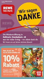 REWE Prospekt für Delitzsch mit 32 Seiten REWE Prospekt "Dein Markt" für Delitzsch, 32 Seiten, 20.07.2026 - 25.07.2026