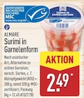 Surimi in Garnelenform Angebote von ALMARE bei ALDI Nord Cuxhaven für 2,49 €