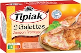 2 Galettes Jambon Fromage Surgelées - TIPIAK dans le catalogue Intermarché Super