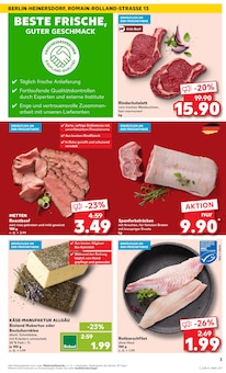 Bio Fleisch Angebot im aktuellen Kaufland Prospekt auf Seite 3