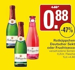 Deutscher Sekt im Angebot bei WEZ in Löhne Deutscher Sekt Angebote von Rotkäppchen bei WEZ Löhne für 0,88 €