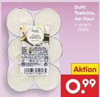 Aktuelle Kerzen Angebote bei Netto Marken-Discount in Mannheim Aktuelles Dufti Teelichte Angebot bei Netto Marken-Discount in Mannheim ab 0,99 €
