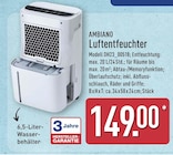 Luftentfeuchter Angebote von Ambiano bei ALDI Nord Ahlen für 149,00 €