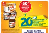 -50% de remise immédiate sur le 2ème produit identique sur la gamme des pates a tartiner NUTELLA - NUTELLA - U Express -50% de remise immédiate sur le 2ème produit identique sur la gamme des pates a tartiner NUTELLA - NUTELLA dans le catalogue U Express