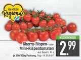 Tomaten im EDEKA Prospekt Cherry-Rispentomaten im aktuellen EDEKA Prospekt für 2,99 €
