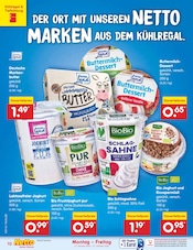 Sahne im Netto Marken-Discount Prospekt in Weinheim Aktueller Netto Marken-Discount Prospekt mit Sahne, "Aktuelle Angebote", Seite 12