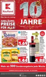 Aktueller Kaufland Prospekt mit Rotwein, "Aktuelle Angebote", Seite 1
