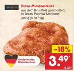 Aktuelle Pute Angebote bei Netto Marken-Discount in Osnabrück Aktuelles Puten-Minutensteaks Angebot bei Netto Marken-Discount in Osnabrück ab 3,49 €