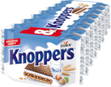 Nussriegel oder Schnitte von Knoppers im aktuellen budni Prospekt