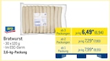 Bratwurst im METRO Prospekt Bratwurst von aro im aktuellen METRO Prospekt für 6,94 €