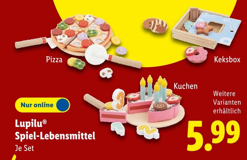 Spiel-Lebensmittel Keksbox