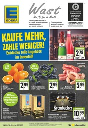 Supermarkt Prospekt von EDEKA Schieder-Schwalenberg EDEKA Prospekt: "Aktuelle Angebote", 20 Seiten, 30.01.2023 - 04.02.2023