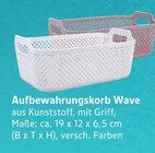 Aufbewahrungskorb Wave Angebote bei E center Ettlingen für 1,00 €