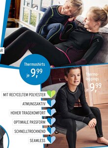 Ernstings family Duisburg - Thermoshirts- oder leggings Thermoshirts- oder leggings Angebot bei Ernstings family Duisburg im Prospekt "Fröhlich im Freien."