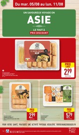 Sushi Angebote im Prospekt "UN SAVOUREUX VOYAGE EN ASIE À PRIX DISCOUNT" von Aldi auf Seite 16
