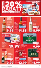 Jack Daniels im Kaufland Prospekt in Heidenheim Aktueller Kaufland Prospekt mit Jack Daniels, "Aktuelle Angebote", Seite 17