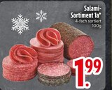 Salami-Sortiment 1a  im aktuellen EDEKA Prospekt für 1,99 €