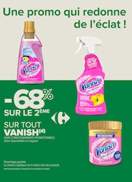 Prix et réduction Vanish dans le prospectus Carrefour Proximité en cours Offre Vanish dans le catalogue Carrefour Proximité du moment à la page 19