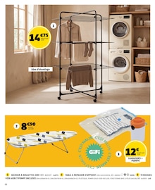 Promotion Séchoir À Linge dans le prospectus Gifi, valable du 22/07/2026 au 03/08/2026 Promo Séchoir À Linge dans le catalogue Gifi du moment à la page 16