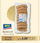 Bockwurst von aro im aktuellen Metro Prospekt für 7,37 €