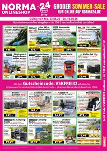 Koffer im Norma Prospekt "Mehr fürs Geld" mit 28 Seiten (Wiesbaden)
