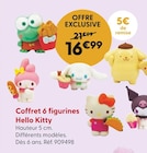 Coffret 6 figurines - HELLO KITTY - La Grande Récré à Nanterre Coffret 6 figurines - HELLO KITTY en promo chez La Grande Récré Nanterre à 16,99 €
