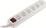 Bloc 6x16A + interrupteur à voyant - DOMÉDIA - Intermarché Super Bloc 6x16A + interrupteur à voyant - DOMÉDIA à 3,92 € dans le catalogue Intermarché Super