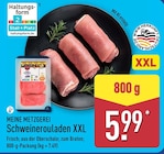 Schweinerouladen XXL von MEINE METZGEREI im aktuellen ALDI Nord Prospekt