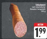 Schlackwurst bei EDEKA im Schwarzenberg Prospekt für 1,99 €