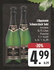 EDEKA Rottendorf - Schwarzlack Sekt trocken Angebot im Prospekt Schwarzlack Sekt trocken bei EDEKA im Rottendorf Prospekt für 4,99 €