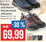 Montana Wanderschuh im Angebot bei Kaufhaus Stolz in Rostock Montana Wanderschuh Angebote von McKINLEY bei Kaufhaus Stolz Rostock für 69,99 €