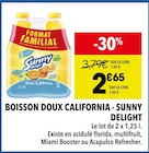 Boisson doux California - Sunny Delight - Supeco Boisson doux California - Sunny Delight à 2,65 € dans le catalogue Supeco