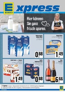 E xpress Prospekt für Stadtbergen mit 4 Seiten E xpress Prospekt für Stadtbergen: Hier können Sie ganz frisch sparen., 4 Seiten, 17.01.2022 - 22.01.2022