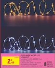 Guirlande Micro LED Lealight dans le catalogue Intermarché Super