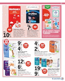 Prix et réduction DryNites dans le prospectus E.Leclerc en cours Offre DryNites dans le catalogue E.Leclerc du moment à la page 17