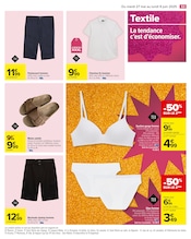 Promos Chemise dans le catalogue "LE MOIS À VOS MARQUES, PRÊTS, PRÊTS, PARTEZ !" de Carrefour à la page 55