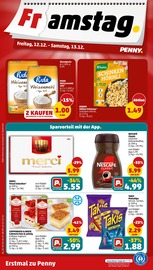 Penny Discounter Prospekt der aktuellen Woche mit 42 Seiten, gültig von 12.12.2025 bis 14.12.2025, in Maintal und Umgebung Aktueller Penny Discounter Prospekt in Maintal und Umgebung, "Wer günstig will, muss Penny." mit 42 Seiten, 12.12.2025 - 14.12.2025