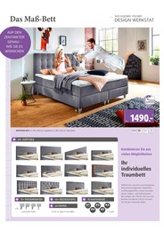 Boxspringbett im Polstermöbel Fischer Prospekt "BOXSPRING SPEZIAL" auf Seite 8